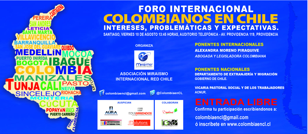 Colombianos en Chile: Intereses, necesidades y expectativas