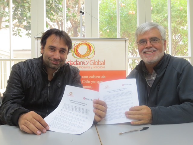 Revista Sur y Ciudadano Global firman acuerdo marco de colaboración