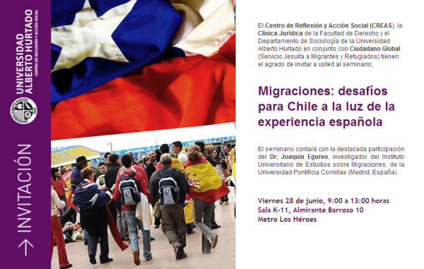 Seminario “Migraciones: desafíos para Chile a la luz de la experiencia española”