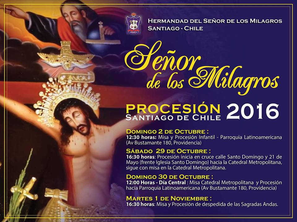 Procesión Señor de los Milagros