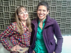 Cristina Bastidas y Carolina Garzón (Foto Juan Vásquez)