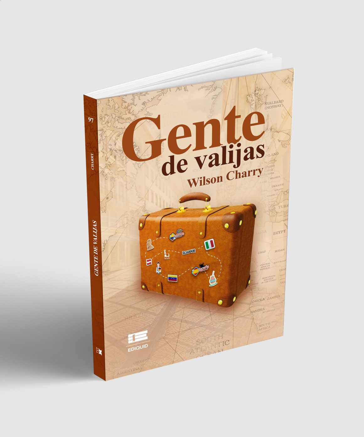 Periodista colombochileno presenta su primera novela “Gente de Valijas”