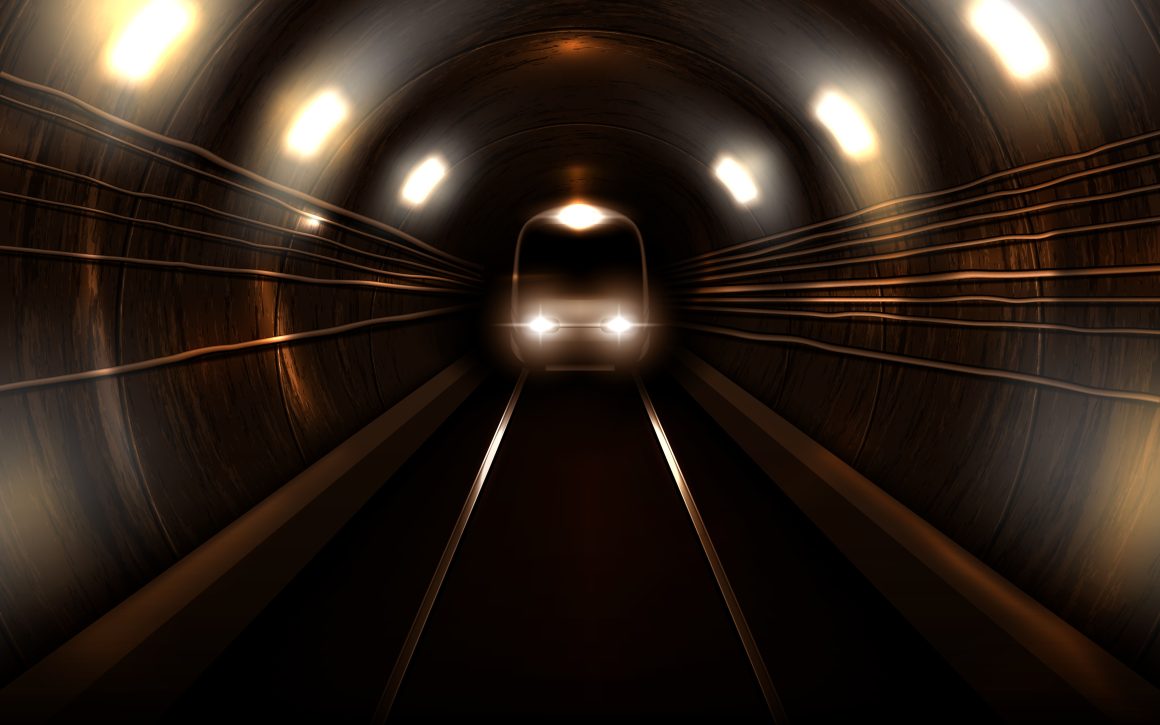 Una extranjera en el metro