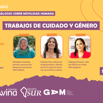 “Trabajos de Cuidado y Género”, en agenda para este lunes en Chile a Todo Color