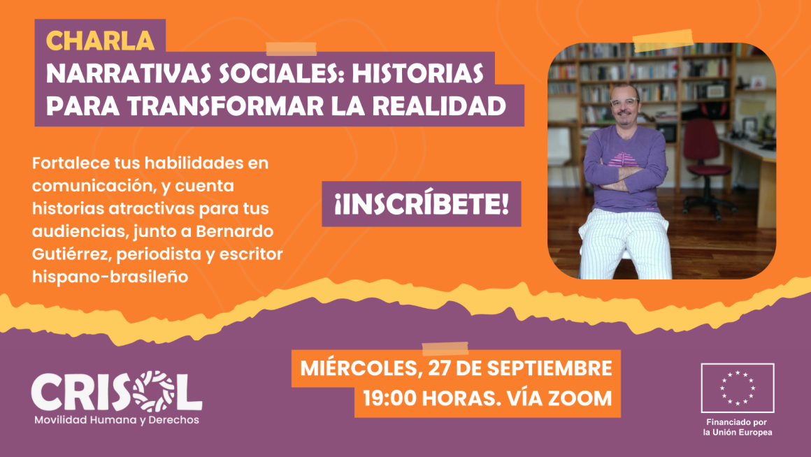 APRENDE A CONTAR HISTORIAS QUE TRANSFORMAN EL MUNDO